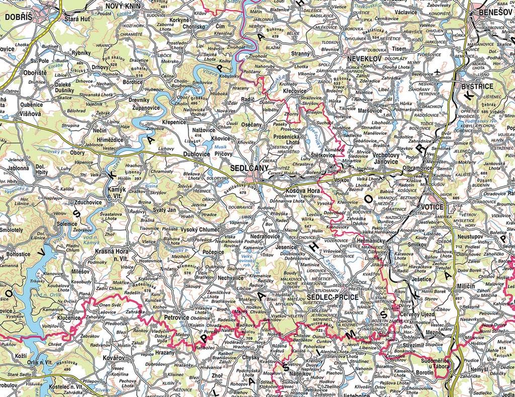 Základní mapa České republiky 1 : 200 000 Základní mapa České republiky 1 : 200 000 (ZM 200) je základním státním mapovým dílem středního měřítka a je koncipována jako přehledná obecně zeměpisná mapa.