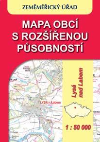 Oproti ZM 50 je upraven obsah zvýrazněním hranic správních území a barevným rozlišením názvů obcí s rozšířenou působnosti a obcí s pověřeným obecním úřadem.