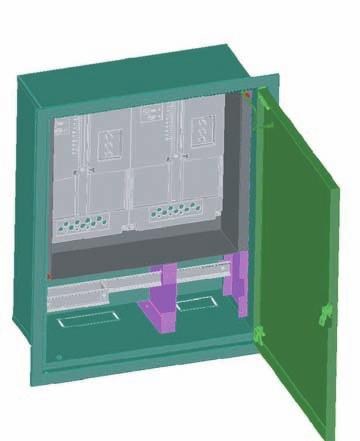 Elektroměrové rozváděčové skříně U7 EMR2 Rozměry [mm] Typ Vnější