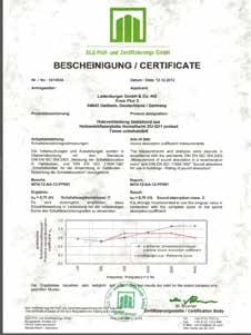 prověřit je lepší Certifikováno StudioLine Plus pohlcuje až 70 procent hluku, stará se o přijemné klima v místnosti a navíc šetří i energie.