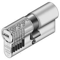 ABUS D6 BEZPEČNOSTNÍ CYLINDRICKÁ VLOŽKA cylindrická vložka s důlkovým klíčem,kartou a ochranou proti odvrtání oboustranný důlkový klíč šest