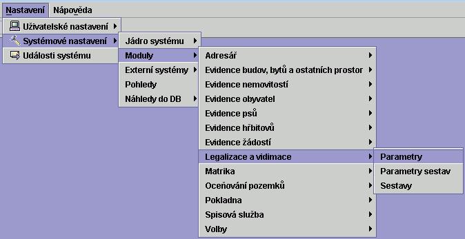 Pokladní doklady 33 Pracovník(ice), který(á) provádí vidimace a legalizace, musí mít přiřazenou pokladnu.