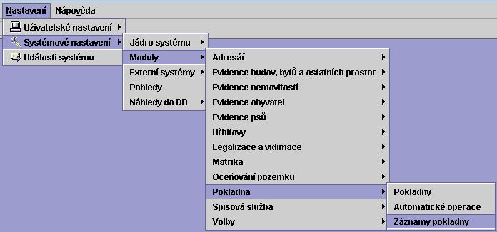 36 pokladny (výběr z multiselectu zobrazeného tlačítkem se třemi tečkami) anebo dle vybrané ověřovací knihy (tlačítko se třemi tečkami). Tisk - vytiskne se opis seznamu v souladu s nastaveným filtrem.