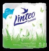 Linteo Classic Klasický toaletní papír 2-vrstvý 200