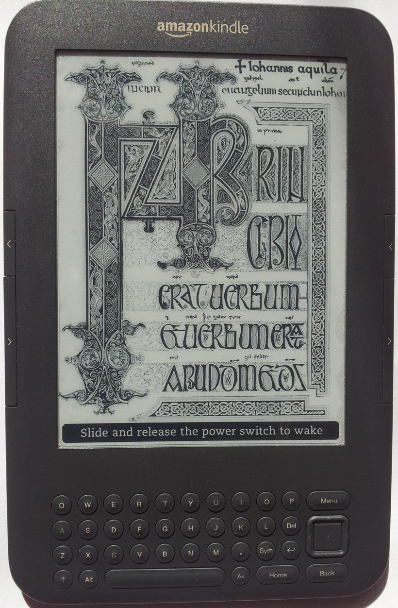 1. Testované zařízení Testovaným zařízením je čtečka elektronických knih Kindle Keyboard s Wi-Fi (Obr. 1-1) od společnosti Amazon.com.