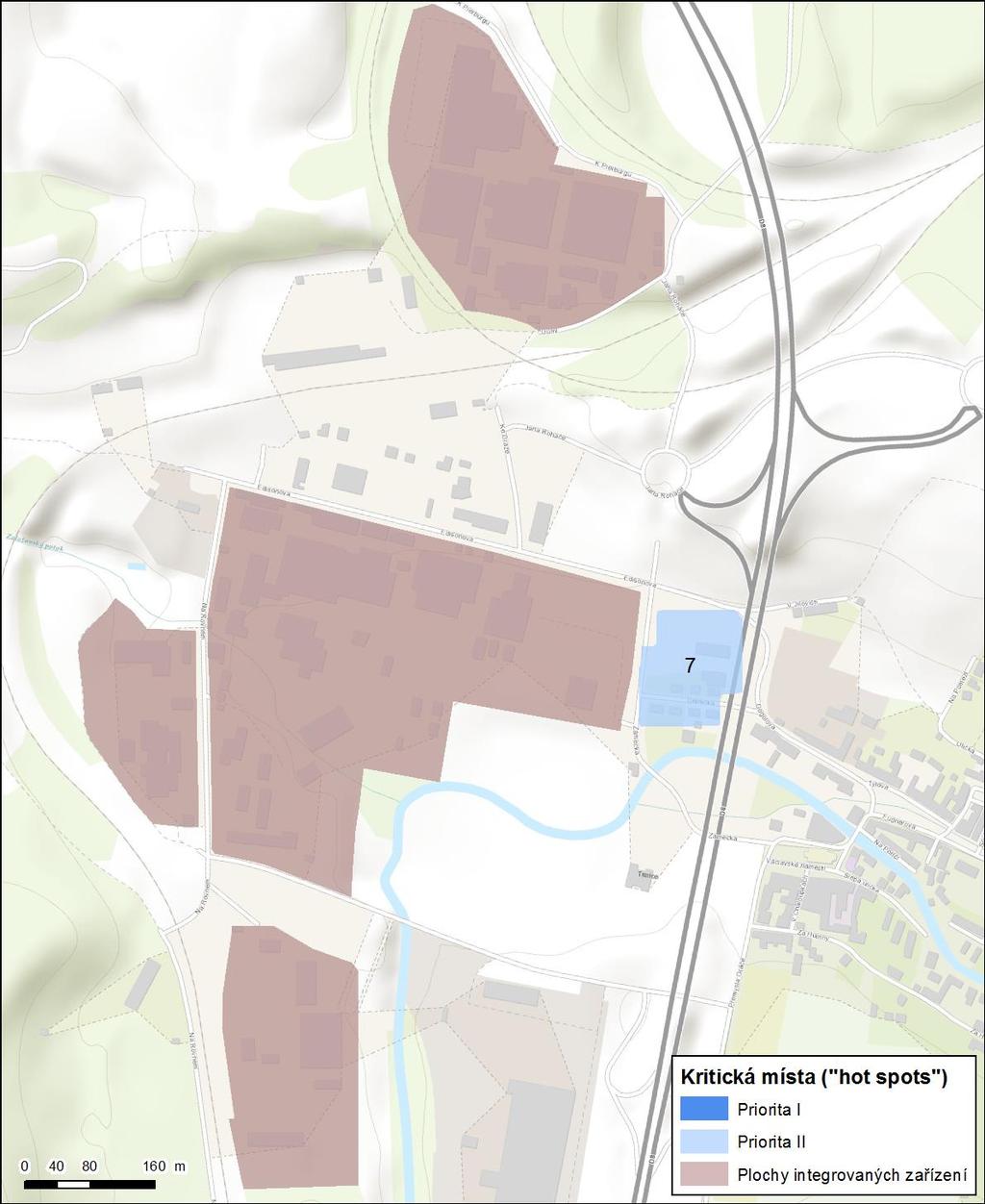 Obr. 24 Situace hot spots v Trmicích integrovaná