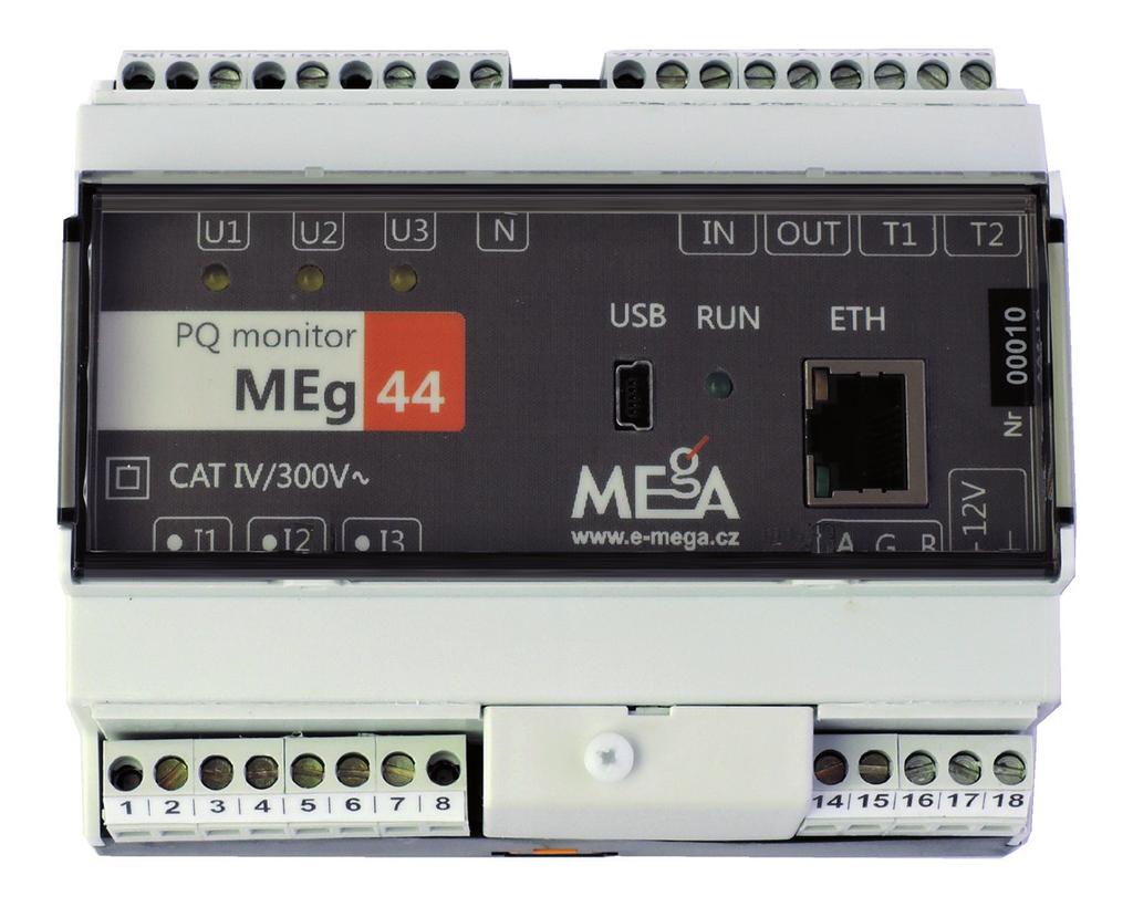 PQ monitor MEg44 Uživatelský návod MEgA Měřící