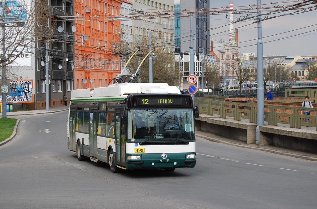 prostředky městské hromadné dopravy trolejbusy Brno Ostrava Plzeň Hradec Králové Opava Zlín