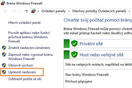 postup vám sdělí váš správce sítě, resp. dodavatel firewallu. 1.
