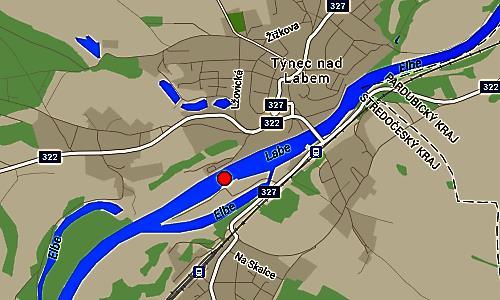 34 MVE TÝNEC NAD LABEM Malá vodní elektrárna Týnec nad Labem se nachází u stejnojmenného města na hranici pardubického a středočeského kraje na říčním kilometru 932,714 a GPS souřadnicích 50.