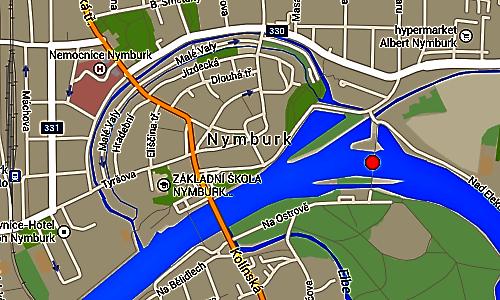 40 MVE NYMBURK Malá vodní elektrárna Nymburk se nachází v městě známém především díky basketbalu, na říčním kilometru 896,493 a GPS souřadnicích 50.184919, 15.048997.