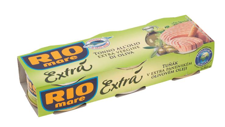PRAVÁ ITALSKÁ CHUŤ POTRAVINY Tuňákové výrobky RIO mare jsou spojením vysoké kvality a lahodné chuti.