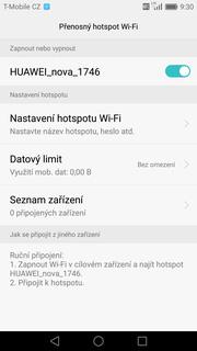 Dále vyberete Tethering a přenosný hotspot. 4.