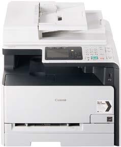 MALÁ KANCELÁŘ i-sensys MF8230Cn APLIKACE CANON MOBILE PRINTING APLIKACE CANON MOBILE SCANNING FOR BUSINESS a skenování Úspora místa: 3 v 1 Sdílení produktivity: síť a mobilní zařízení Úspora času: