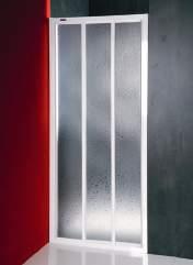 rozměr 80,3-100 cm 16 690,- chromový pant, čiré sklo 8 mm, výška 185 cm Dveře lze instalovat univerzálně pro levé i pravé