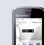 Vodafone 547 Vodafone 845 Nejen s přáteli neustále Online Vodafone si občas nechá vyrobit mobil na míru a nabízí ho jen svým zákazníkům.