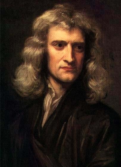 Isaac Newton portrét od Godfreye Knellera, 1689 Obrázek č.