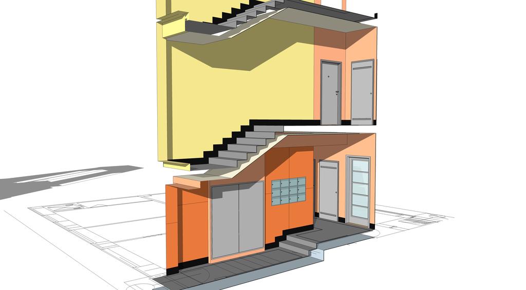 ARCHITEKTONICKÁ STUDIE OBNOVY INTERIÉRŮ BYTOVÝCH DOMŮ -