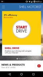 Používání aplikace Shell Drive 1.
