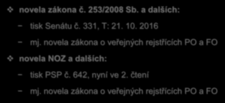 Účel AML opatření zabránit zneužívání finančního systému k legalizaci výnosů z trestné činnosti, financování terorismu a šíření zbraní hromadného ničení zajistit uchování stop po přesunech majetku 7