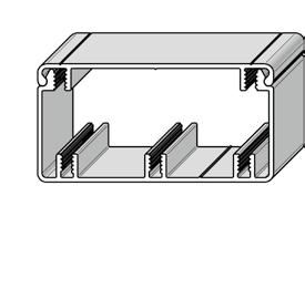 : KABDEC80 L=6000+70 mm m=0.30 k g/m A=1.11 cm² Wx=0.11 cm³ Wy=0.92 cm³ lx=0.07 cm⁴ ly=1.