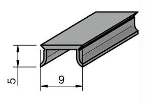 Č.: ABDPPS PP/černý m=16 g/m Krycí profil Al Krycí profil PP modrý (RAL 5017) OBJ. Č.: ABDPPB PP/modrý m=16 g/m Krycí profil PP červený (RAL 3020) OBJ. Č.: ABDPPR PP červený m = 16 g/m Krycí profil PP Krycí profil PP přírodní OBJ.