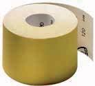 3 24 L-D63362 89,- Papír brusný m KLINGSPOR cenově výhodný brusný papír k mnohostrannému použití; k opracování dřeva, barev, laků; zrno: korund zrno délka m šířka mm obj.č.