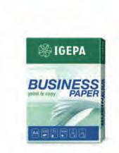 Kancelářský papír bezdřevý bílý Igepa Premium Paper Pro maximální produk vitu ve všech kancelářských aplikacích a trvalé brilantní výsledky sku a kopírování.