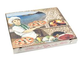 670,00 100011486 Krabice na pizzu vlnitá lepenka, 32 32 3 cm 438,00