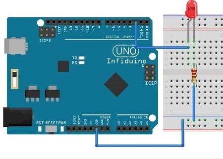 Pro IO, ještě než něco uděláte, byste měli nejprve nastavit INPUT nebo OUTPUT (pomocí funkce pinmode()). Když nastavíte INPUT.