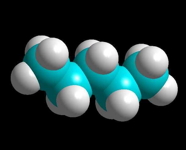 Intermolecular interactions Tvar molekuly.