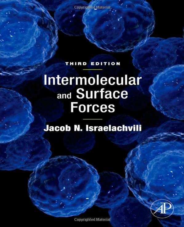 Intermolecular and Surface Forces Jacob N.