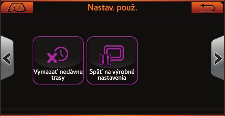 Navigačný systém 2.1 