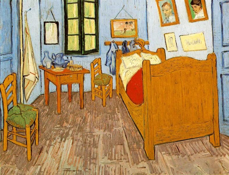 Příloha 8 3. 3. Спальня Винсента ван Гога (Loţnice Vincenta van Gogha) Винсент ван Гог. Спальня Ван Гога в Арле.