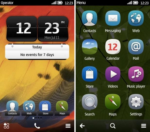 Symbian Symbian je otvorený operačný systém pre smartfóny, do ktorého môže užívateľ doinštalovávať aplikácie.