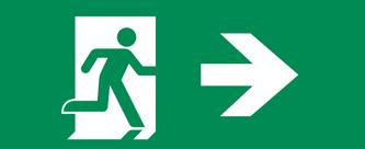 PRŮMYSLOVÁ INDUSTRIAL INDUSTRIELLE BELEUCHTUNG NOUZOVÁ EMERGENCY NOTLEUCHTEN PIKTOGRAMY PICTOGRAMS PIKTOGRAMMEN CZ Samolepící štítky s piktogramy, sloužící k umístění na nouzová světla Panlux.