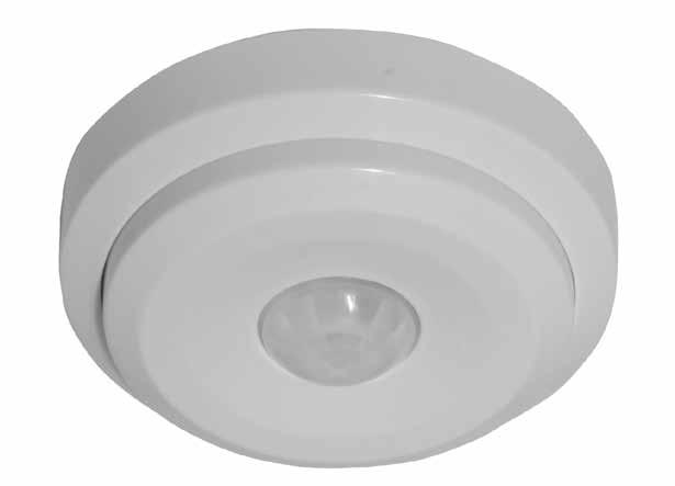 DOPLŇKY ACCESSORIES ZUBEHÖR SENZORY SENSORS SENSOREN LED 0-400W SENZOR SL2503 STROPNÍ CEILING MOUNTED FÜR DIE DECKE CZ Stropní přisazený PIR senzor pohybu.