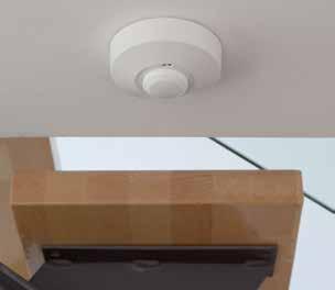 DOPLŇKY ACCESSORIES ZUBEHÖR SENZORY SENSORS SENSOREN RADAR SENZOR SR3001 STROPNÍ CEILING MOUNTED FÜR DIE DECKE CZ Radar senzory zaznamenávají pohyb ve vysílaných vysokofrekvenčních eletromagnetických