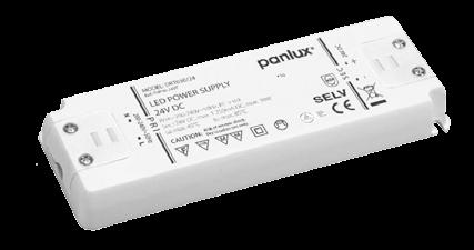 DOPLŇKY ACCESSORIES ZUBEHÖR LED DRIVERY LED DRIVERS LED DRIVER ~50Hz MAX 15W LED DRIVER 15W TENKÝ THIN DÜNN DRT015/12 [] 15W IP20 12V DC DRT015/24 [] 15W IP20 24V DC DRT015/350 [] 10-15W IP20 350mA