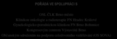 V#stavi$t" Brno Ob%ansk#m sdru&ením na podporu celo&ivotního vzd"lávání (OS SOVA) AKCE JE POŘÁDÁNA POD ZÁ!TITOU Ministryn" zdravotnictví!