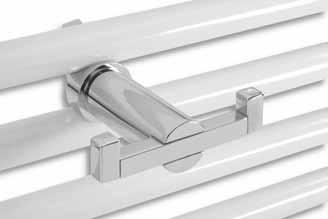 0 249 299 9,96 11,95 6227/1 6256/1 Držák ručníku 550 - na otopný žebřík Towel rail 550 for heated ladder Полка 550 для полотенцесушителя chrom chrome 6227/1.