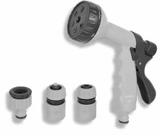 sadou 6-pattern spray gun set Пистолет-разбрызгиватель 7-позиционный с комплектом 48 ks - pcs - шт v kartonu - in  plast plastic DY2073 32 38 1,28 1,54 plast plastic DY2323