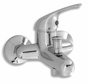 Sprchová nástěnná baterie 100 mm Wall-mounted shower mixer 100 mm Настенный смеситель для душа 100 мм Baterie bez příslušenství. Without accessories.