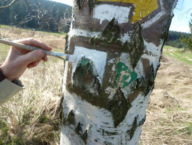 péče Značení jezdeckých stezek v Kraji Vysočina - v r.