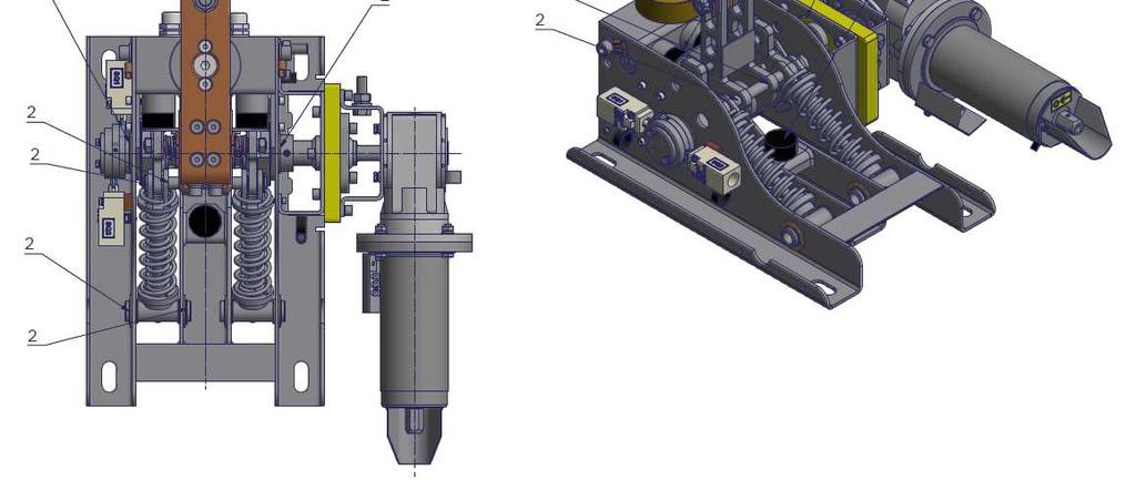 checking of the status of the main current paths and contacts - checking of rubber mechanical stops, silent blocks - In case of replacing of the main