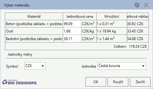 Reinforced Concrete BIM Designers Obecná vylepšení Posouzení pro Spojené Státy a Kanadu V Advance BIM Designers 2017 R2 jsou zapracované posudky pro Spojené Státy a