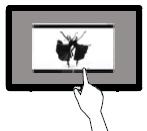 Multidotyková obrazovka Uživatel může používat funkci multidotykového zobrazení v operačním systému vyšším než Window XP home premium.