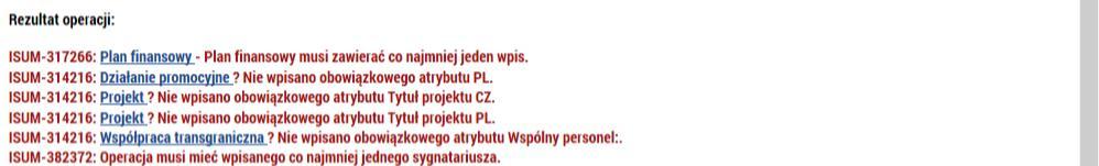 Przyciski w bloku odpowiadają poszczególnym rozdziałom wniosku o dofinansowanie. Aby można było prawidłowo wygenerować pełen wniosek, należy uzupełnić wszystkie rozdziały. 3.