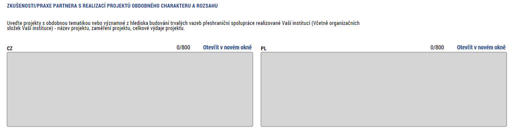 ZÁLOŽKA SUBJEKTY ADRESY SUBJEKTU Pro každý subjekt zadaný na předchozí záložce je třeba zadat adresu pro doručení a