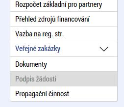 (vlastník). Kroki przypisywania sygnatariusza opisano w rozdziale Dostęp do projektu.